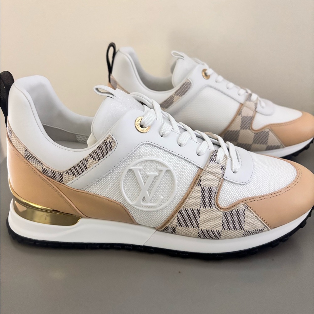 Louis Vuitton Women’s Run Away Leather Sneakers